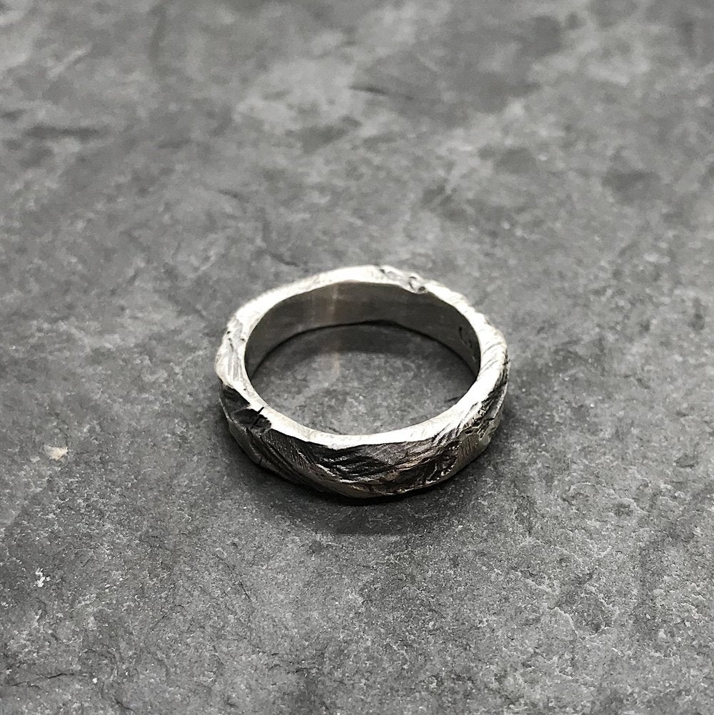 Etched Stacker Ring