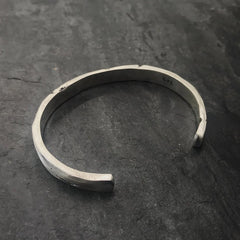 DTLA Cuff in Oxidized Silver