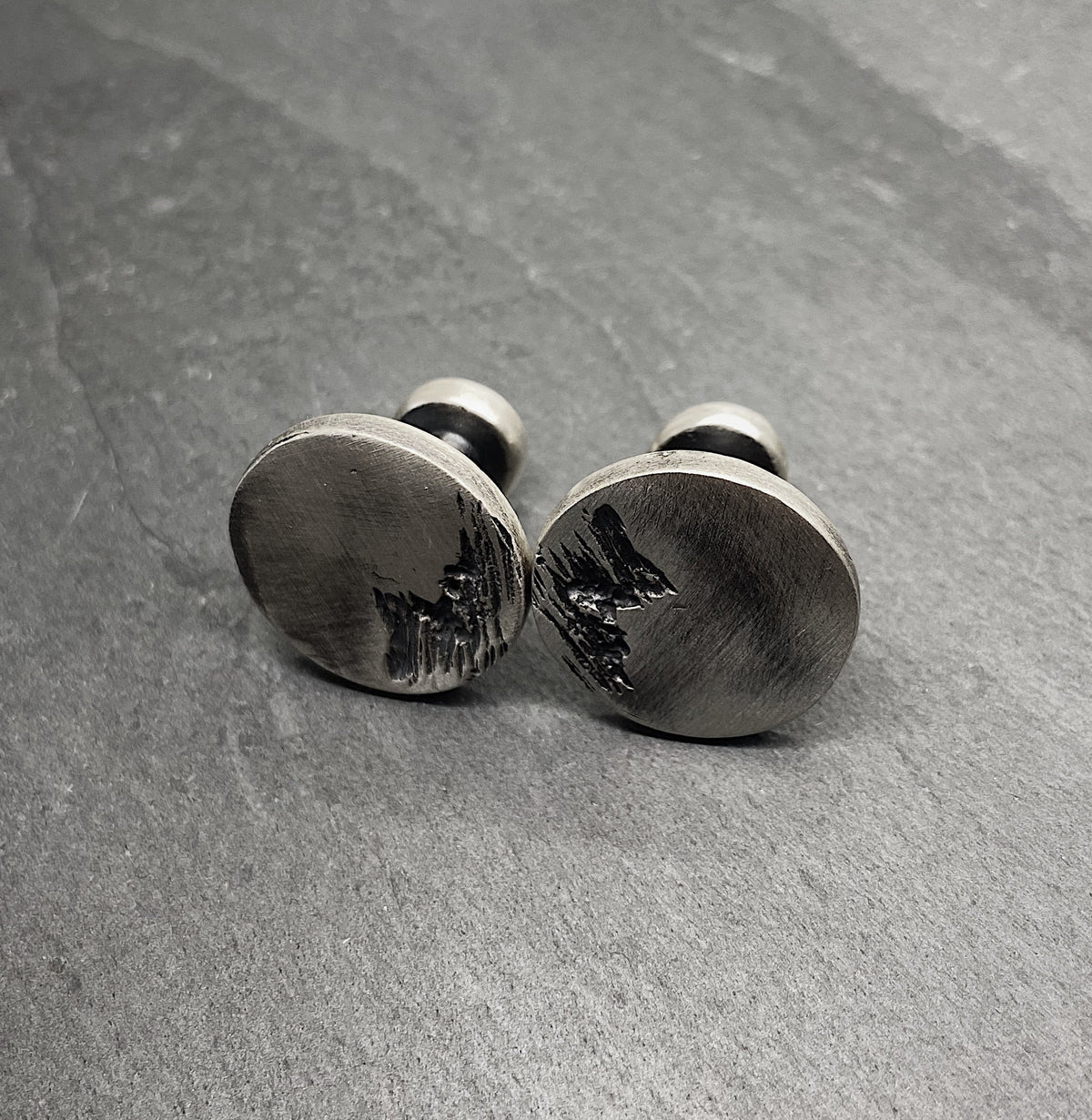 SC Silver Cuff Links