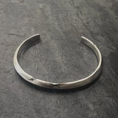 Cairo Cuff in Oxidized Silver