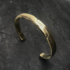 DTLA Cuff in Antiqued Brass