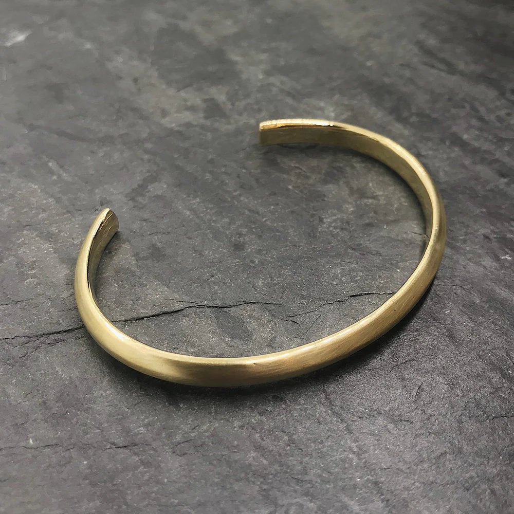 Geo Cuff Brass