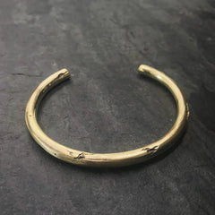 Toro Cuff in Antiqued Brass