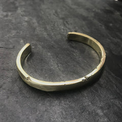 DTLA Cuff in Antiqued Brass