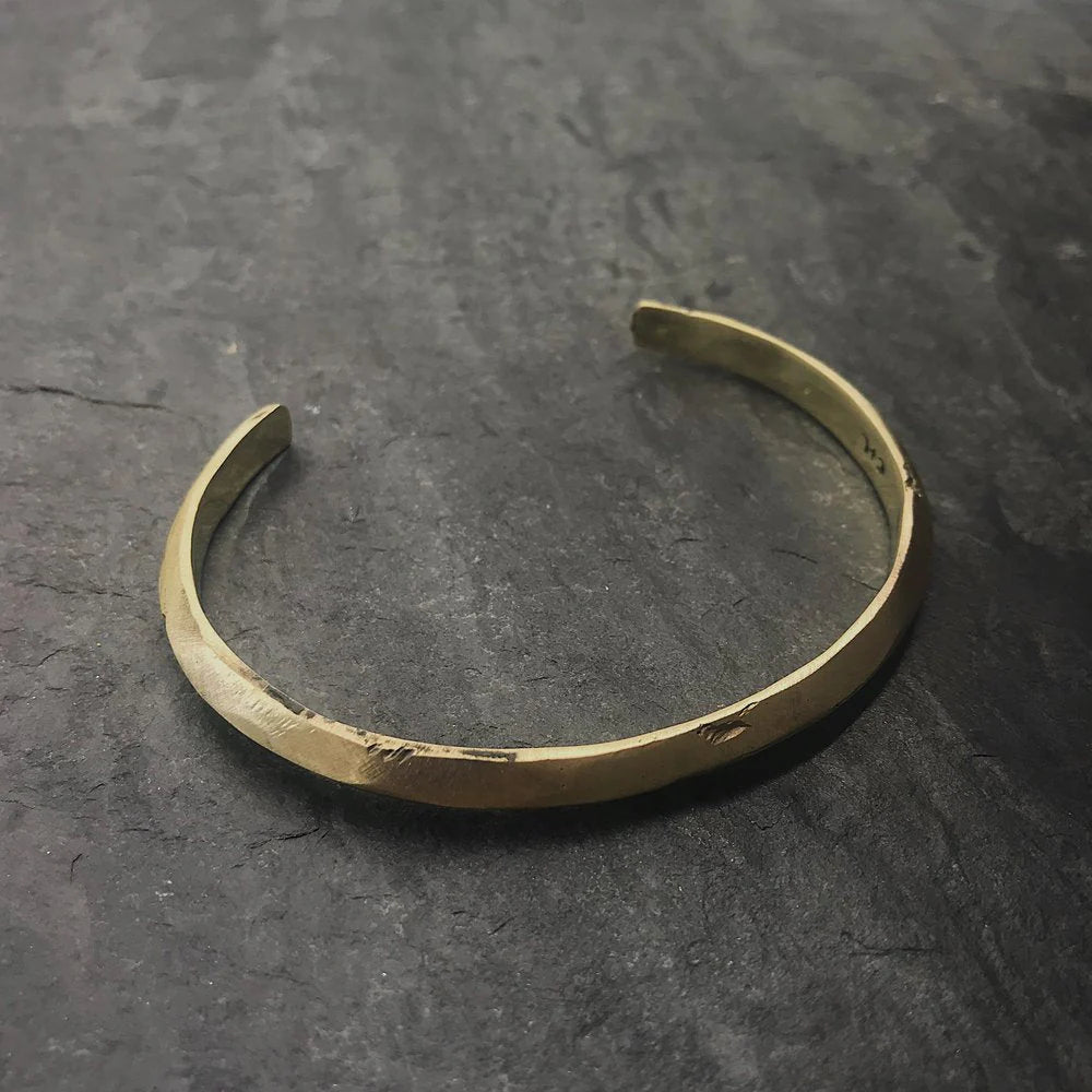 Cairo Cuff in Antiqued Brass