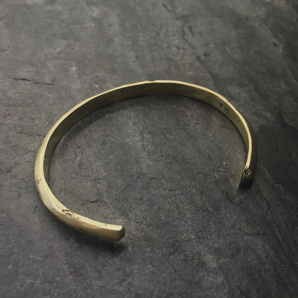 Cairo Cuff in Antiqued Brass