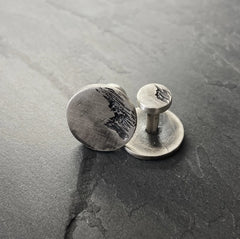 SC Silver Cuff Links