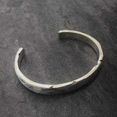 DTLA Cuff in Oxidized Silver