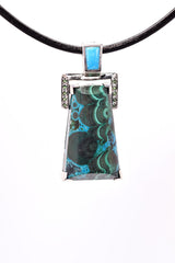 Sky Horse Originals Malachite and Turquoise Pendant