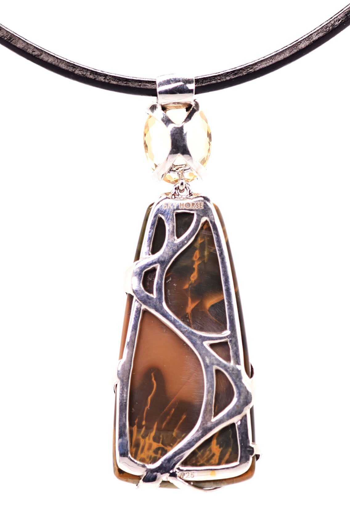 Sky Horse Originals Jasper and Citrine Pendant