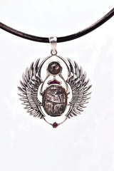 Winged Scarab Pendant Collection